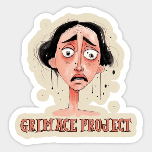 Grimace a Project About People And Not Only Sticker